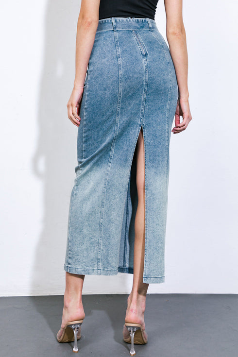 the-grass-is-greener-denim-midi-skirt Flying Tomato-Sophia's Style-2